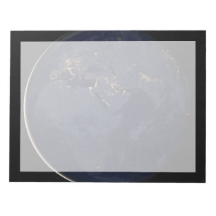 Europa, Afrika & Midden-Oosten stadslichten 's nac Notitieblok