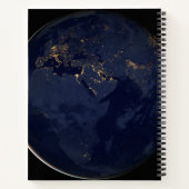 Europa, Afrika & Midden-Oosten stadslichten 's nac Notitieboek (Achterkant)