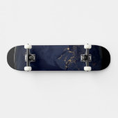 Europa, Afrika & Midden-Oosten stadslichten 's nac Persoonlijk Skateboard (Horizontaal)