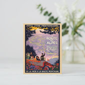 Europa Alpen Toerisme Reizen Briefkaart (Staand voorkant)