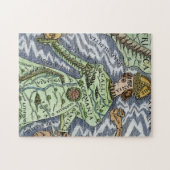 EUROPA ALS KONINGIN, 1588 LEGPUZZEL (Horizontaal)