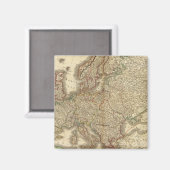 Europa Atlas-kaart Magneet (Voorkant / Achterkant)