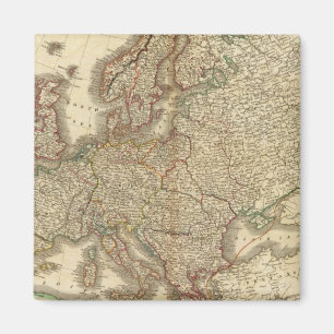 Europa Atlas-kaart Magneet
