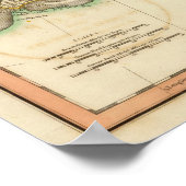 Europa Atlas-kaart Poster (Hoek)