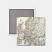 Europa Atlas Map Magneet (Voorkant / Achterkant)