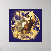 Europa Aurora Canvas Afdruk (Voorkant)