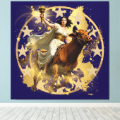 Europa Aurora Canvas Afdruk (Insitu (Houten vloer))