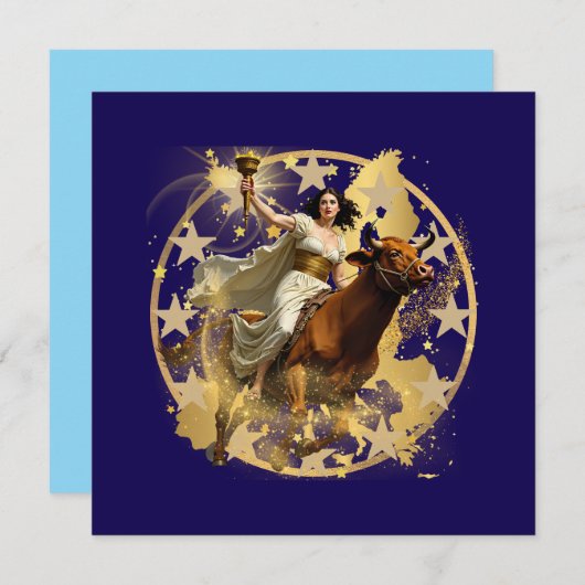 Europa Aurora Kaart (Voorkant / Achterkant)