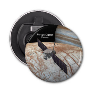 Europa Clipper Mission Spacecraft Button Flesopener
