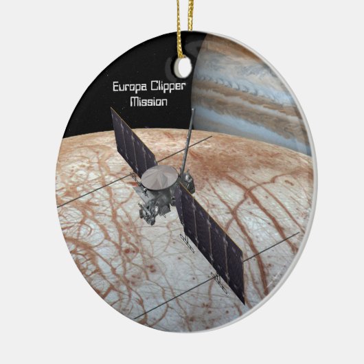 Europa Clipper Mission Spacecraft Keramisch Ornament (Links)