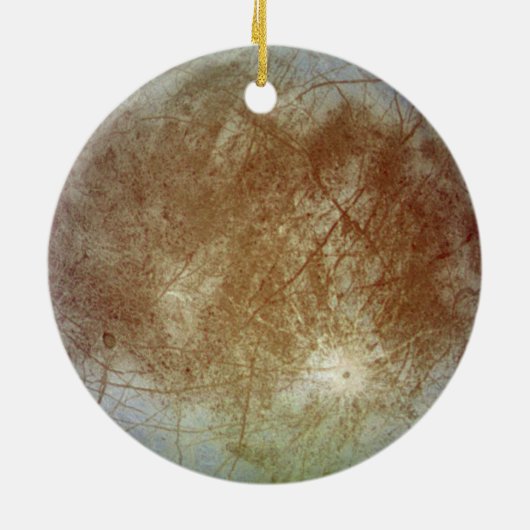 Europa Clipper Mission Spacecraft Keramisch Ornament (Achterkant)