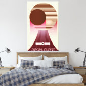 Europa Clipper ruimte kunst Canvas Afdruk (Insitu (Slaapkamer))