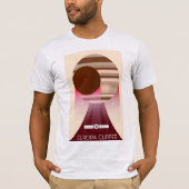 Europa Clipper Ruimte Kunst T-shirt (Voorkant)