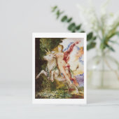 Europa & de stier, Gustave Moreau Fine Art Briefkaart (Staand voorkant)