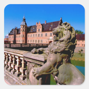 Europa, Denemarken, Kopenhagen (ook bekend als Kob Vierkante Sticker