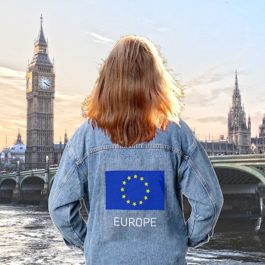 Europa denim jas denim jacket