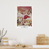 Europa door Giovanni Battista Tiepolo Poster (Keuken)