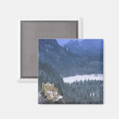 Europa, Duitsland, Bayern, Hohenschwangau Magneet (Voorkant / Achterkant)