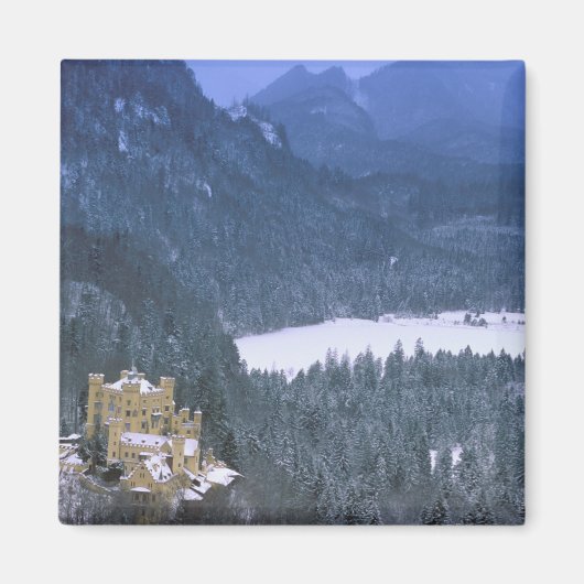 Europa, Duitsland, Bayern, Hohenschwangau Magneet (Voorkant)
