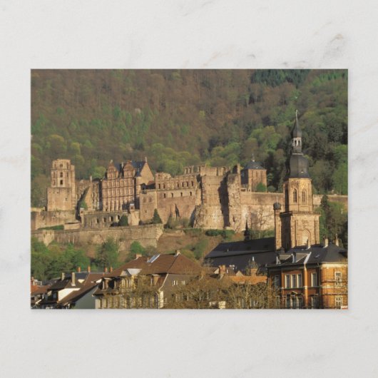 Europa, Duitsland, Heidelberg. Castle Briefkaart (Voorkant)