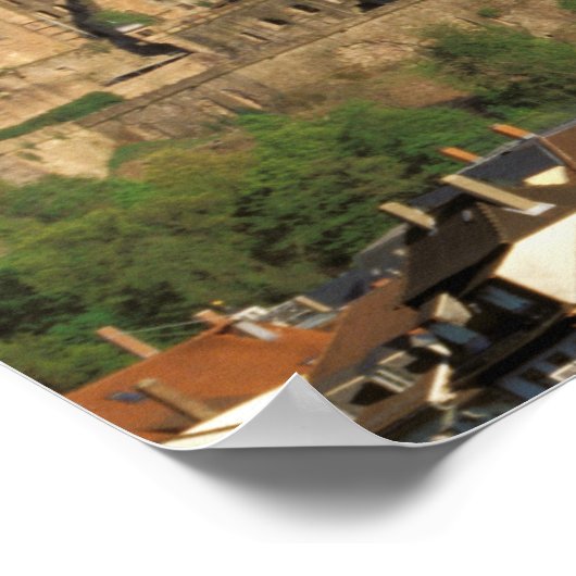 Europa, Duitsland, Heidelberg. Castle Poster (Hoek)