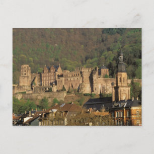 Europa, Duitsland, Heidelberg. Kasteel Briefkaart