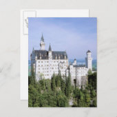 Europa, Duitsland, het kasteel van Neuschwanstein Briefkaart (Voorkant / Achterkant)