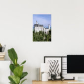Europa, Duitsland, het kasteel van Neuschwanstein Poster (Thuiskantoor)