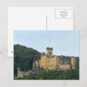 Europa, Duitsland, nabij Koblenz, Castle Schloss Briefkaart (Voorkant / Achterkant)