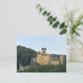 Europa, Duitsland, nabij Koblenz, Castle Schloss Briefkaart (Staand voorkant)