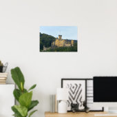 Europa, Duitsland, nabij Koblenz, Castle Schloss Poster (Thuiskantoor)