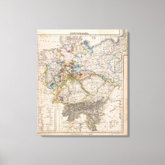 Europa, Duitsland, Oostenrijk Canvas Afdruk
