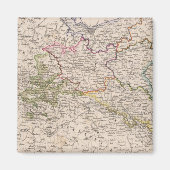 Europa, Duitsland, Polen Magneet (Voorkant)