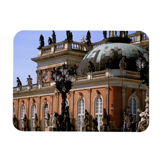 Europa, Duitsland, Potsdam. Parc Sanssouci, Neus Magneet (Horizontaal)