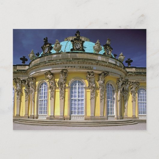 Europa, Duitsland, Potsdam. Park Sanssouci, 2 Briefkaart (Voorkant)