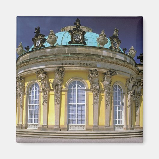 Europa, Duitsland, Potsdam. Park Sanssouci, 2 Magneet (Voorkant)