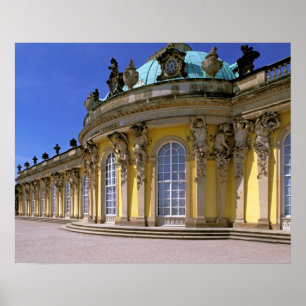 Europa, Duitsland, Potsdam. Park Sanssouci, 3 Poster