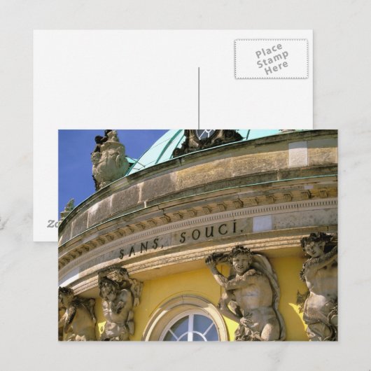 Europa, Duitsland, Potsdam. Park Sanssouci Briefkaart (Voorkant / Achterkant)