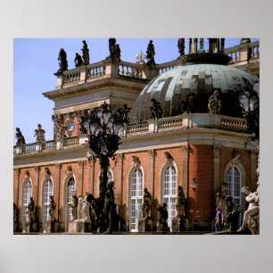 Europa, Duitsland, Potsdam. Park Sanssouci, Neus Poster