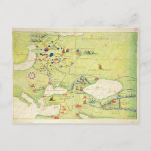 Europa en Centraal-Azië Briefkaart