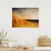 Europa en de stier van Joseph Mallord Turner Poster (Keuken)