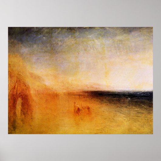 Europa en de stier van Joseph Mallord Turner Poster (Voorkant)