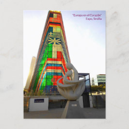 "Europa en el Corazón" - EXPO - Sevilla Briefkaart