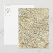 Europa en Rusland Briefkaart (Voorkant / Achterkant)
