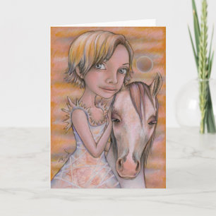 Europa en Sneeuwvlok Feestdagen Kaart