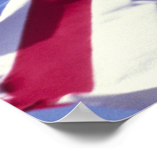 Europa, Engeland, Britse vlag Poster (Hoek)