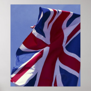 Europa, Engeland, Britse vlag Poster