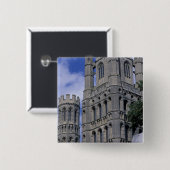 Europa, Engeland, Cambridgeshire, Ely. Ely Vierkante Button 5,1 Cm (Voorkant /achterkant)