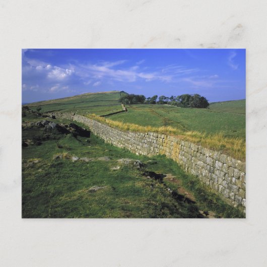Europa, Engeland, De stenen van Hadrianus' Muur Briefkaart (Voorkant)