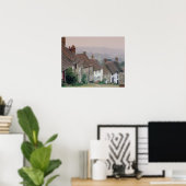 Europa, Engeland, Dorset, Gold Hill, Shaftesbury. Poster (Thuiskantoor)